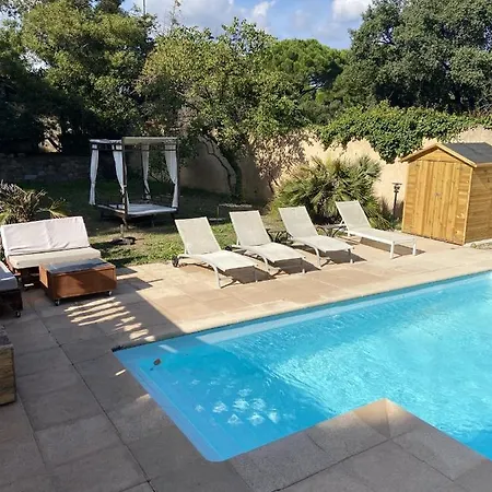Villa Ensoleillee A Sainte-Maxime Avec Piscine Privee